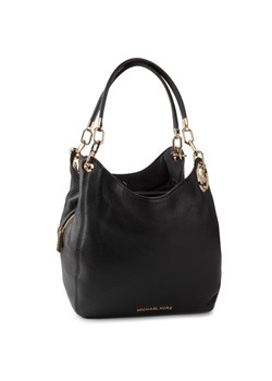 Torebka MICHAEL Michael Kors Lillie 30T9G0LE3L Czarny ze sklepu eobuwie.pl w kategorii Torby Shopper bag - zdjęcie 184557218