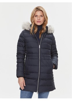 Tommy Hilfiger Kurtka puchowa Tyra WW0WW39747 Granatowy Regular Fit ze sklepu MODIVO w kategorii Kurtki damskie - zdjęcie 184557556