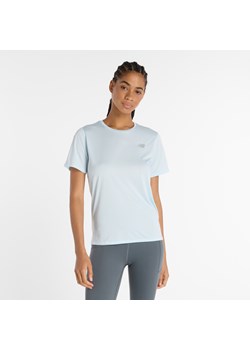 Koszulka damska New Balance WT41222FRL – niebieska ze sklepu New Balance Poland w kategorii Bluzki damskie - zdjęcie 184557909