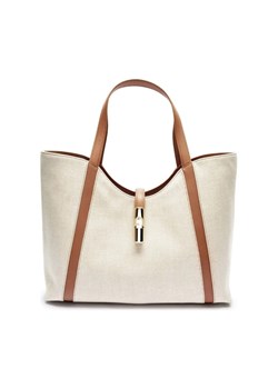 Furla Shopperka FURLA GOCCIA | z dodatkiem skóry ze sklepu Gomez Fashion Store w kategorii Torby Shopper bag - zdjęcie 184557966