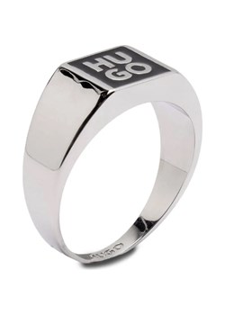 HUGO Sygnet E-STACKEDLOGO2 ze sklepu Gomez Fashion Store w kategorii Sygnety - zdjęcie 184558059