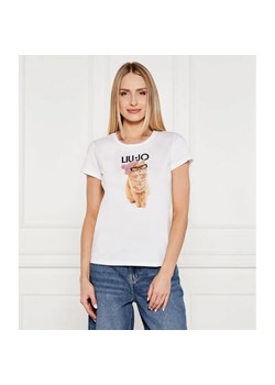 Liu Jo T-shirt | Regular Fit ze sklepu Gomez Fashion Store w kategorii Bluzki damskie - zdjęcie 184558097