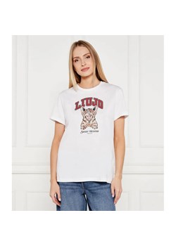 Liu Jo T-shirt | Regular Fit ze sklepu Gomez Fashion Store w kategorii Bluzki damskie - zdjęcie 184558098