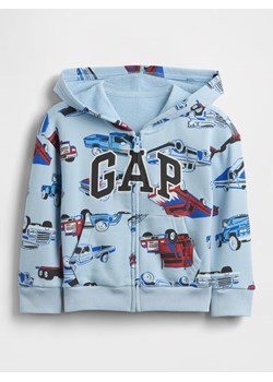 GAP Bluza w kolorze błękitnym ze wzorem ze sklepu Limango Polska w kategorii Bluzy chłopięce - zdjęcie 184559059