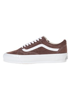 Vans Skórzane sneakersy w kolorze brązowym ze sklepu Limango Polska w kategorii Trampki damskie - zdjęcie 184559276