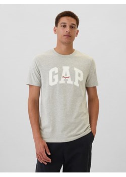 GAP Koszulka w kolorze szarym ze sklepu Limango Polska w kategorii T-shirty męskie - zdjęcie 184559456