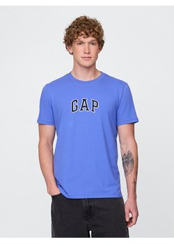 GAP Koszulka w kolorze niebieskim ze sklepu Limango Polska w kategorii T-shirty męskie - zdjęcie 184559468