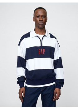 GAP Bluza w kolorze granatowo-białym ze sklepu Limango Polska w kategorii Bluzy męskie - zdjęcie 184559506