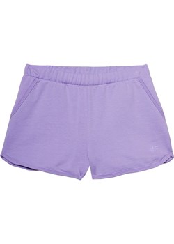 Spodenki dresowe dziewczęce 4FJWSS24TSHOF280 4F ze sklepu SPORT-SHOP.pl w kategorii Spodenki dziewczęce - zdjęcie 184560299