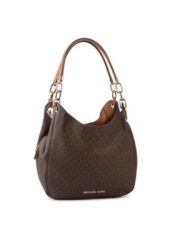 Torebka MICHAEL Michael Kors Lillie 30T9G0LE3B Brązowy ze sklepu eobuwie.pl w kategorii Torebki worki - zdjęcie 184560379