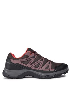 Salomon Trekkingi Barrakee W L41221400 Szary ze sklepu MODIVO w kategorii Buty trekkingowe damskie - zdjęcie 184560706
