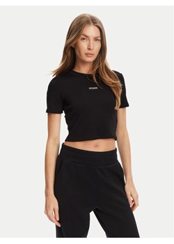 Guess T-Shirt V5YP08 K8RT2 Czarny Slim Fit ze sklepu MODIVO w kategorii Bluzki damskie - zdjęcie 184562177