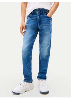Tommy Hilfiger Jeansy Modern KB0KB10019 Niebieski Straight Fit ze sklepu MODIVO w kategorii Spodnie chłopięce - zdjęcie 184562195