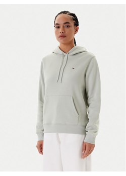 Tommy Jeans Bluza Flag DW0DW19958 Zielony Regular Fit ze sklepu MODIVO w kategorii Bluzy damskie - zdjęcie 184562206