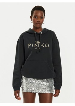 Pinko Bluza Bassani 104388 A27V Czarny Regular Fit ze sklepu MODIVO w kategorii Bluzy damskie - zdjęcie 184562257