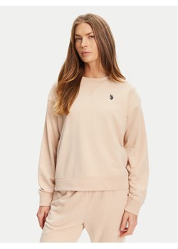 U.S. Polo Assn. Bluza WUP1492 Beżowy Regular Fit ze sklepu MODIVO w kategorii Bluzy damskie - zdjęcie 184562265