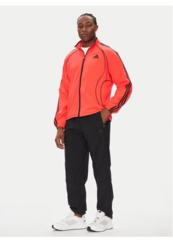 adidas Bluza Teamgeist adicolor JW5867 Czerwony Loose Fit ze sklepu MODIVO w kategorii Bluzy męskie - zdjęcie 184562275