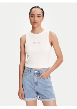 Roxy Top Iconic Days ERJKT04261 Écru Regular Fit ze sklepu MODIVO w kategorii Bluzki damskie - zdjęcie 184562278