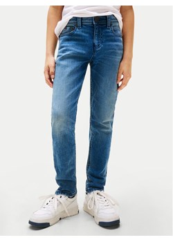 Tommy Hilfiger Jeansy Scanton KB0KB09709 Niebieski Slim Fit ze sklepu MODIVO w kategorii Spodnie chłopięce - zdjęcie 184562287