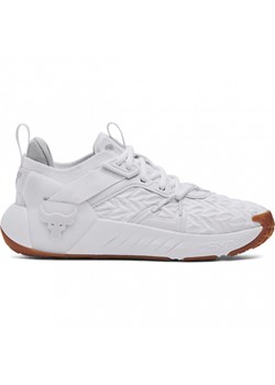 Damskie buty treningowe Under Armour UA W Project Rock 6 - białe ze sklepu Sportstylestory.com w kategorii Buty sportowe damskie - zdjęcie 184563779