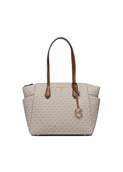 Torebka MICHAEL Michael Kors Marilyn 30S2G6AT2B Beżowy ze sklepu eobuwie.pl w kategorii Torby Shopper bag - zdjęcie 184564436