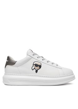 Sneakersy KARL LAGERFELD Kapri KL52531M Biały ze sklepu eobuwie.pl w kategorii Buty sportowe męskie - zdjęcie 184564457