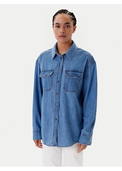 Tommy Jeans Koszula jeansowa DW0DW21073 Niebieski Relaxed Fit ze sklepu MODIVO w kategorii Koszule damskie - zdjęcie 184565105