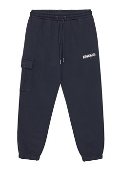 Napapijri Spodnie dresowe M-Inot NP0A891G M Granatowy Regular Fit ze sklepu MODIVO w kategorii Spodnie chłopięce - zdjęcie 184565146