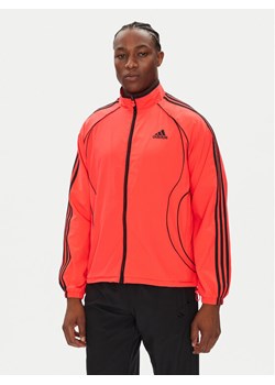 adidas Bluza Teamgeist adicolor JW5867 Czerwony Loose Fit ze sklepu MODIVO w kategorii Bluzy męskie - zdjęcie 184565188