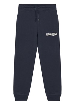 Napapijri Spodnie dresowe M-Gori NP0A891C M Granatowy Regular Fit ze sklepu MODIVO w kategorii Spodnie chłopięce - zdjęcie 184565199