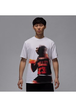 Męski T-shirt z nadrukiem Dri-FIT Jordan Sport - Biel ze sklepu Nike poland w kategorii T-shirty męskie - zdjęcie 184566168