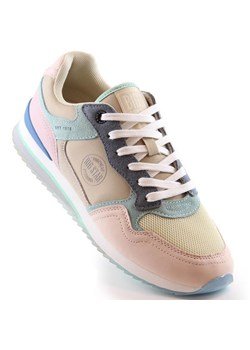 Skórzane sneakersy Big Star W INT1851 multikolor wielokolorowe ze sklepu ButyModne.pl w kategorii Buty sportowe damskie - zdjęcie 184566286
