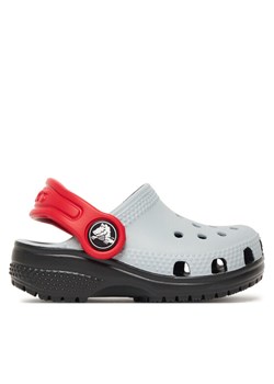Klapki Crocs Toddler Retro Sport Classic Clog 211265 Szary ze sklepu eobuwie.pl w kategorii Klapki dziecięce - zdjęcie 184566586
