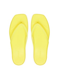 Japonki Crocs Miami Frosted Flip 211474 Zielony ze sklepu eobuwie.pl w kategorii Klapki damskie - zdjęcie 184566616