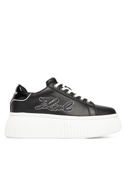 Sneakersy KARL LAGERFELD KL42311A Czarny ze sklepu eobuwie.pl w kategorii Buty sportowe damskie - zdjęcie 184566665