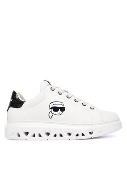 Sneakersy KARL LAGERFELD KL64525 Biały ze sklepu eobuwie.pl w kategorii Buty sportowe damskie - zdjęcie 184566747