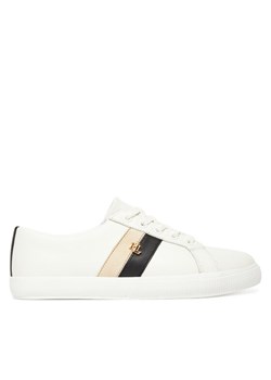 LAUREN RALPH LAUREN Sneakersy Janson II 802979187001 Biały ze sklepu MODIVO w kategorii Buty sportowe damskie - zdjęcie 184567927