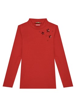 United Colors Of Benetton Golf 3Q8DC10L1 Czerwony Regular Fit ze sklepu MODIVO w kategorii Bluzki dziewczęce - zdjęcie 184567928