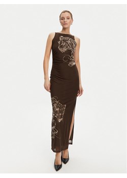 Guess Sukienka codzienna W5YK19 KCZC2 Brązowy Regular Fit ze sklepu MODIVO w kategorii Sukienki - zdjęcie 184567946