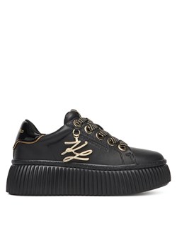 KARL LAGERFELD Sneakersy KL42376A Czarny ze sklepu MODIVO w kategorii Buty sportowe damskie - zdjęcie 184568037