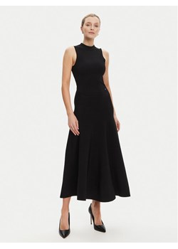 Guess Sukienka dzianinowa W5YK0S Z0241 Czarny Regular Fit ze sklepu MODIVO w kategorii Sukienki - zdjęcie 184568045