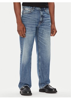 Calvin Klein Jeans Jeansy 90s LV04RC761G Niebieski Straight Fit ze sklepu MODIVO w kategorii Jeansy męskie - zdjęcie 184568077