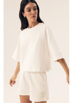 Esotiq bawełniane spodenki damskie Mavere 43070-01X, Kolor kremowy, Rozmiar M, BLOOVII ze sklepu Primodo w kategorii Szorty - zdjęcie 184569157