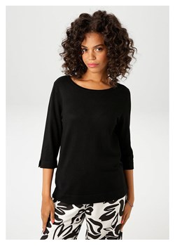 Aniston Sweter w kolorze czarnym ze sklepu Limango Polska w kategorii Swetry damskie - zdjęcie 184569677
