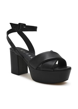 Guess Skórzane sandały na słupku ze sklepu Gomez Fashion Store w kategorii Sandały damskie - zdjęcie 184570337