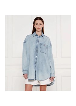 POLO RALPH LAUREN Jeansowa koszula | Relaxed fit ze sklepu Gomez Fashion Store w kategorii Koszule damskie - zdjęcie 184570356