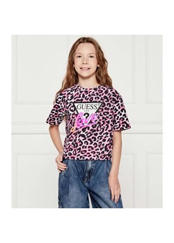 Guess T-shirt | Regular Fit ze sklepu Gomez Fashion Store w kategorii Bluzki dziewczęce - zdjęcie 184570606