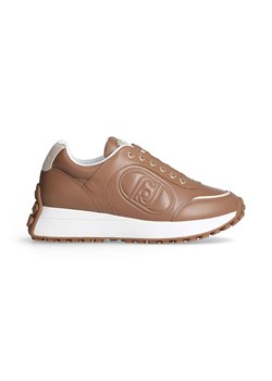 Liu Jo Skórzane sneakersy w kolorze jasnobrązowym ze sklepu Limango Polska w kategorii Buty sportowe damskie - zdjęcie 184570719