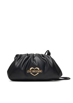 Torebka LOVE MOSCHINO JC4286PP0MKK0000 Czarny ze sklepu eobuwie.pl w kategorii Listonoszki - zdjęcie 184570837