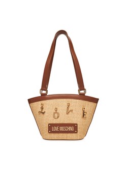 Torebka LOVE MOSCHINO JC4284PP0MKN110A Brązowy ze sklepu eobuwie.pl w kategorii Torebki damskie - zdjęcie 184570868